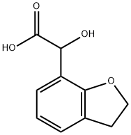 2-(2,3-二氢苯并呋喃-7-基)-2-羟基乙酸, 1594835-92-3, 结构式