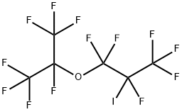 2-Iodoperfluoro(5-methyl-4-oxahexane) 化学構造式