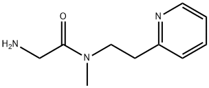 2-amino-N-methyl-N-[2-(pyridin-2-yl)ethyl]acetamide Structure