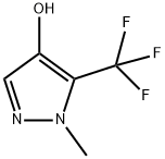 1-甲基-5-(三氟甲基)-1H-吡唑-4-醇, 161038-53-5, 结构式