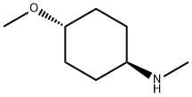 N-methyl-trans-4-Methoxy-cyclohexylamine Structure