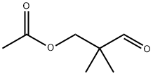 propanal,3-(acetyloxy)-2,2-dimethyl- Structure