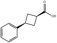 顺式-3-苯基环丁烷羧酸, 16204-48-1, 结构式