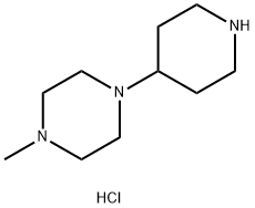 1-METHYL-4-(PIPERIDIN-4-YL)PIPERAZINE 3HCL|1-甲基-4-(4-哌啶基)哌嗪三盐酸盐