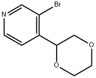 1622834-36-9 3-Bromo-4-(1,4-dioxan-2-yl)pyridine