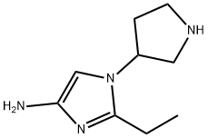 1622835-79-3 1-(Pyrrolidin-3-yl)-2-ethylimidazol-4-amine