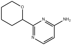 2-(tetrahydro-2H-pyran-2-yl)pyrimidin-4-amine|