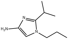 1-(n-Propyl)-2-(1-methylethyl)-1H-imidazol-4-amine 结构式