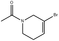 Ethanone, 1-(5-bromo-3,6-dihydro-1(2H)-pyridinyl)- 化学構造式