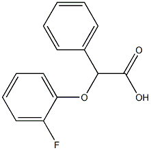 2-(2-fluorophenoxy)-2-phenylacetic acid Structure