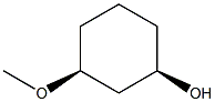 cis-3-Methoxycyclohexanol Struktur