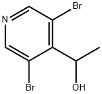 1-(3,5-二溴吡啶-4-基)乙醇,1633013-61-2,结构式