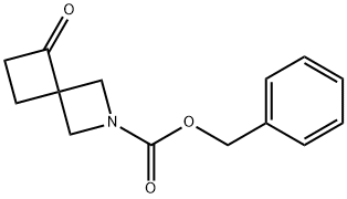 benzyl 5-oxo-2-azaspiro[3.3]heptane-2-carboxylate Struktur
