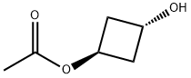 (1r,3r)-3-hydroxycyclobutyl acetate Structure