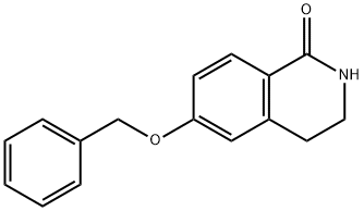 1(2H)-Isoquinolinone, 3,4-dihydro-6-(phenylmethoxy)-