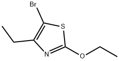 5-Bromo-4-ethyl-2-ethoxythiazole Structure