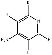 4-Amino-2-bromopyridine-3,5,6-d3 Struktur