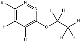 3-Bromo-6-ethoxypyridazine-d7 Structure