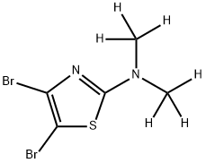 4,5-Dibromo-2-dimethylaminothiazole-d6|