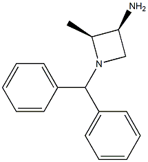 (2S,3S)-1-benzhydryl-2-methyl-azetidin-3-amine,164906-71-2,结构式