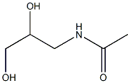 Acetamide, N-(2,3-dihydroxypropyl)-, 16527-24-5, 结构式