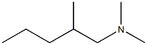 1-Pentanamine, N,N,2-trimethyl- Struktur