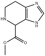 methyl 4,5,6,7-tetrahydro-3H-imidazo[4,5-c]pyridine-4-carboxylate dihydrochloride 化学構造式