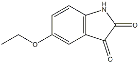 5-ethoxy-1H-indole-2,3-dione Structure