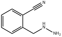 tert-butyl 2-(2-cyanobenzyl)hydrazinecarboxylate 化学構造式
