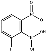 Boronic acid, B-(2-fluoro-6-nitrophenyl)- Struktur