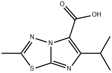 6-Isopropyl-2-methylimidazo[2,1-b][1,3,4]thiadiazole-5-carboxylic acid Structure