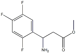 METHYL 3-AMINO-3-(2,4,5-TRIFLUOROPHENYL)PROPANOATE|
