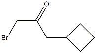 1-bromo-3-cyclobutylpropan-2-one Struktur