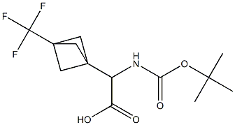 1706418-96-3 2-{[(tert-butoxy)carbonyl]amino}-2-[3-(trifluoromethyl)bicyclo[1.1.1]pentan-1-yl]acetic acid