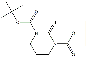 di-tert-butyl 2-thioxodihydropyrimidine-1,3(2H,4H)-dicarboxylate Structure