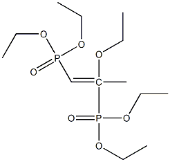 Phosphonic acid, (2-ethoxypropenylene)di-, tetraethyl ester (7CI,8CI)