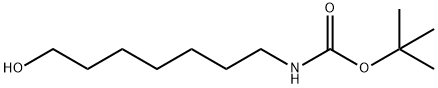Boc-7-aminoheptan-1-ol Struktur