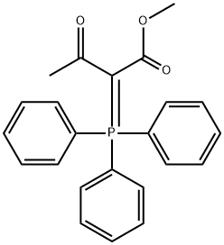 Butanoic acid, 3-oxo-2-(triphenylphosphoranylidene)-, methyl ester Structure