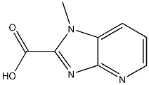 1-methyl-1H-imidazo[4,5-b]pyridine-2-carboxylic acid 化学構造式