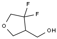 (4,4-二氟四氢呋喃-3-基)甲醇,1780169-27-8,结构式