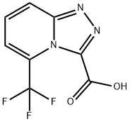 5-(trifluoromethyl)-[1,2,4]triazolo[4,3-a]pyridine-3-carboxylic acid,1780631-95-9,结构式
