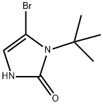 5-bromo-1-(tert-butyl)-1,3-dihydro-2H-imidazol-2-one Structure