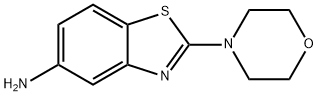 2-Morpholinobenzo[d]thiazol-5-amine, 1781932-13-5, 结构式