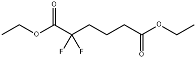 Diethyl 2,2-Difluorohexanedioate Structure