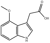 17897-49-3 2-(4-メトキシ-1H-インドール-3-イル)酢酸