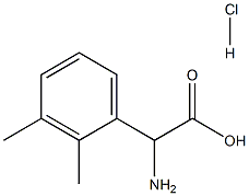 2-amino-2-(2,3-dimethylphenyl)acetic acid hydrochloride Structure