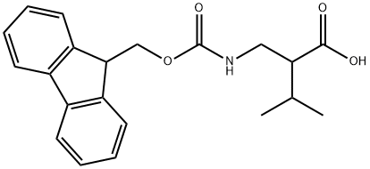 2-[({[(9H-fluoren-9-yl)methoxy]carbonyl}amino)methyl]-3-methylbutanoic acid