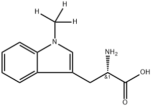 1-Methyl-d3-L-tryptophan 	,1801851-87-5,结构式