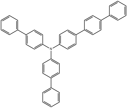 [1,1':4',1''-Terphenyl]-4-amine, N,N-bis([1,1'-biphenyl]-4-yl)-|N,N-双([1,1′-联苯]-4-基)[1,1′:4′,1′′-三联苯]-4-胺