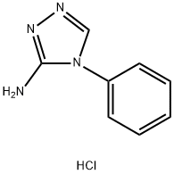 4-phenyl-4H-1,2,4-triazol-3-amine hydrochloride Structure